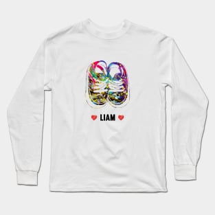 Liam Baby Name Long Sleeve T-Shirt